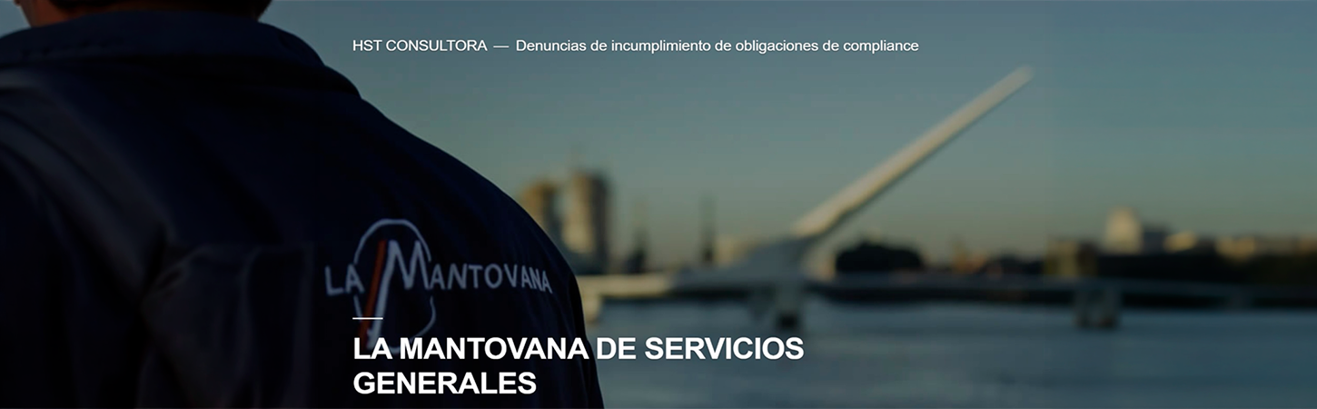 La Mantovana de Servicios Generales - Canal de denuncias